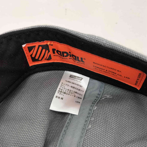 ラディアル RADIALL OVAL - TRUCKER CAP オーバルトラッカーキャップ メンズ FREE